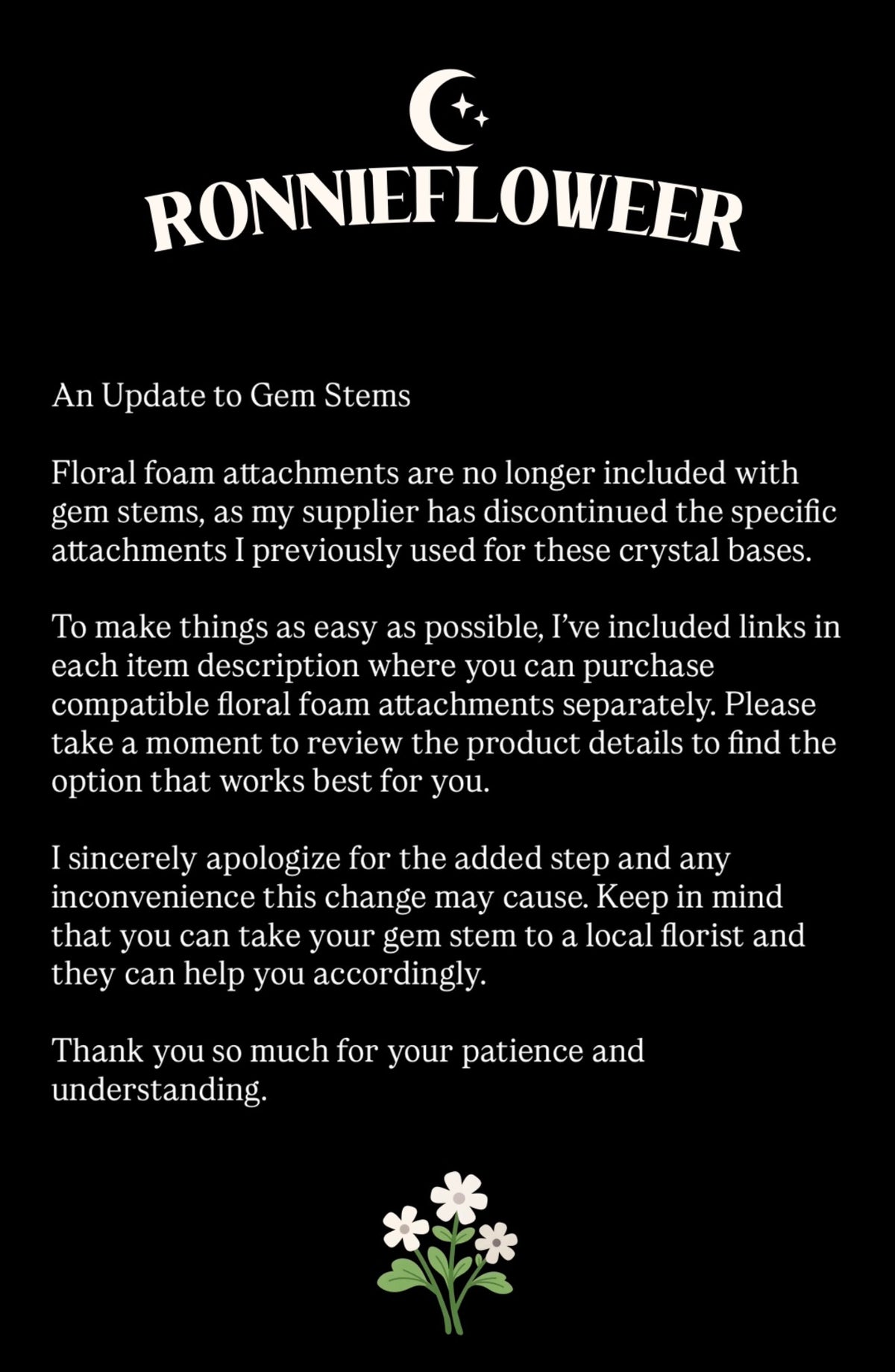 Moss Agate Stems // PRE-ORDERS