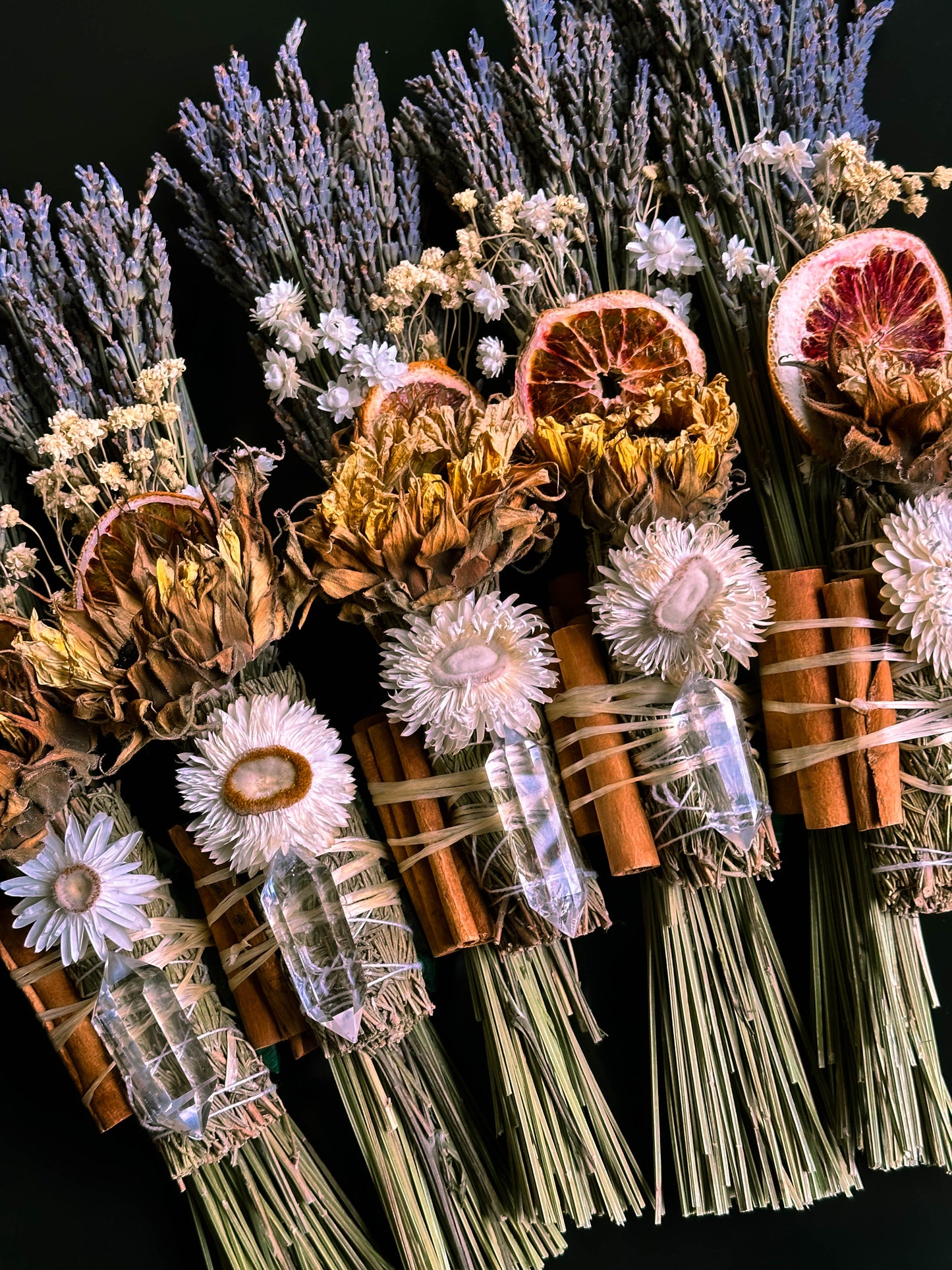 Malachite and Clear Quartz