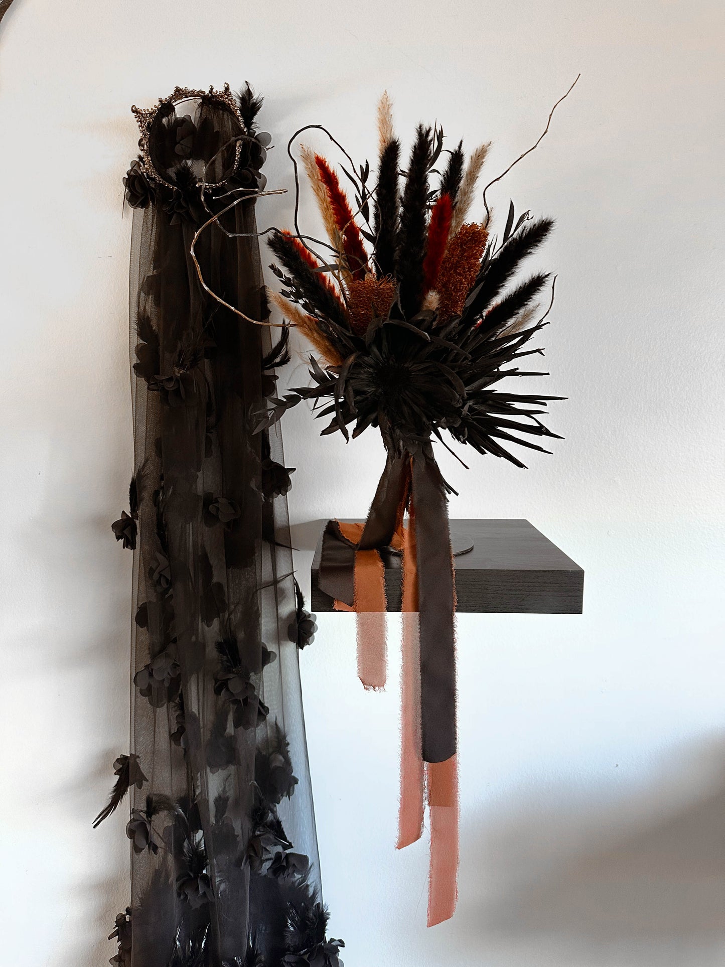 Blackened King Protea