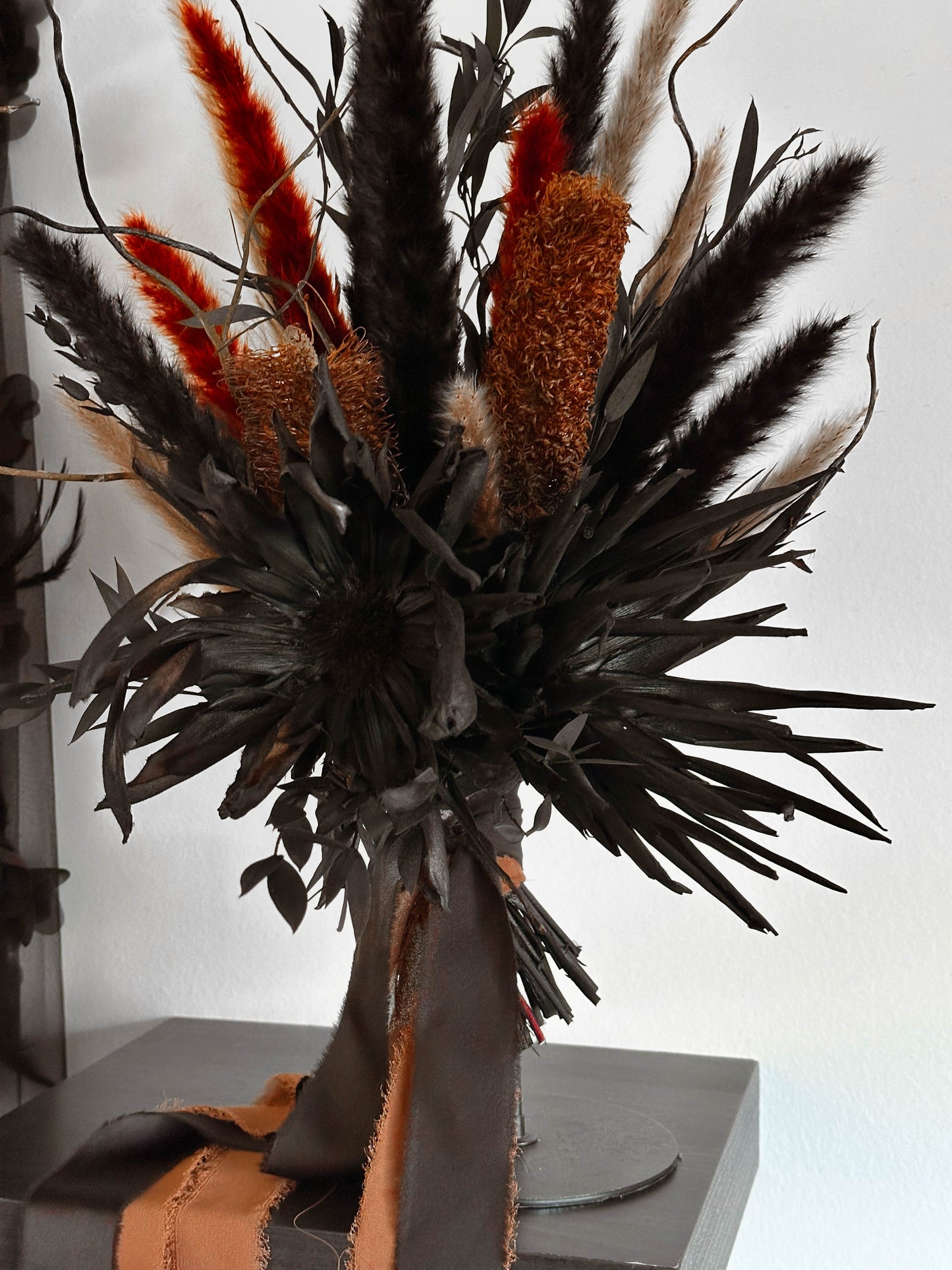 Blackened King Protea