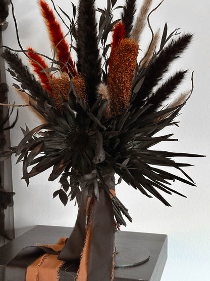 Blackened King Protea