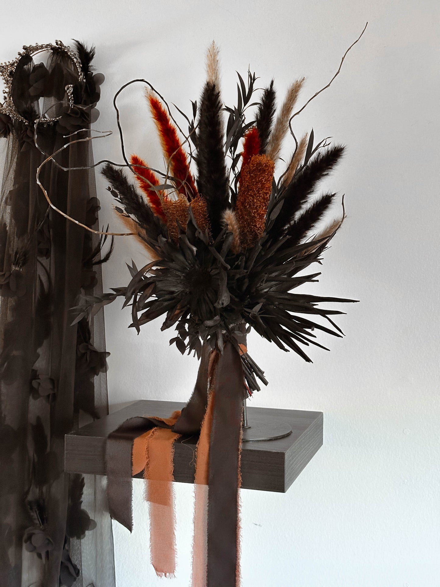 Blackened King Protea