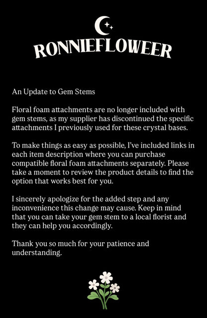 Moss Agate Stems // PRE-ORDERS